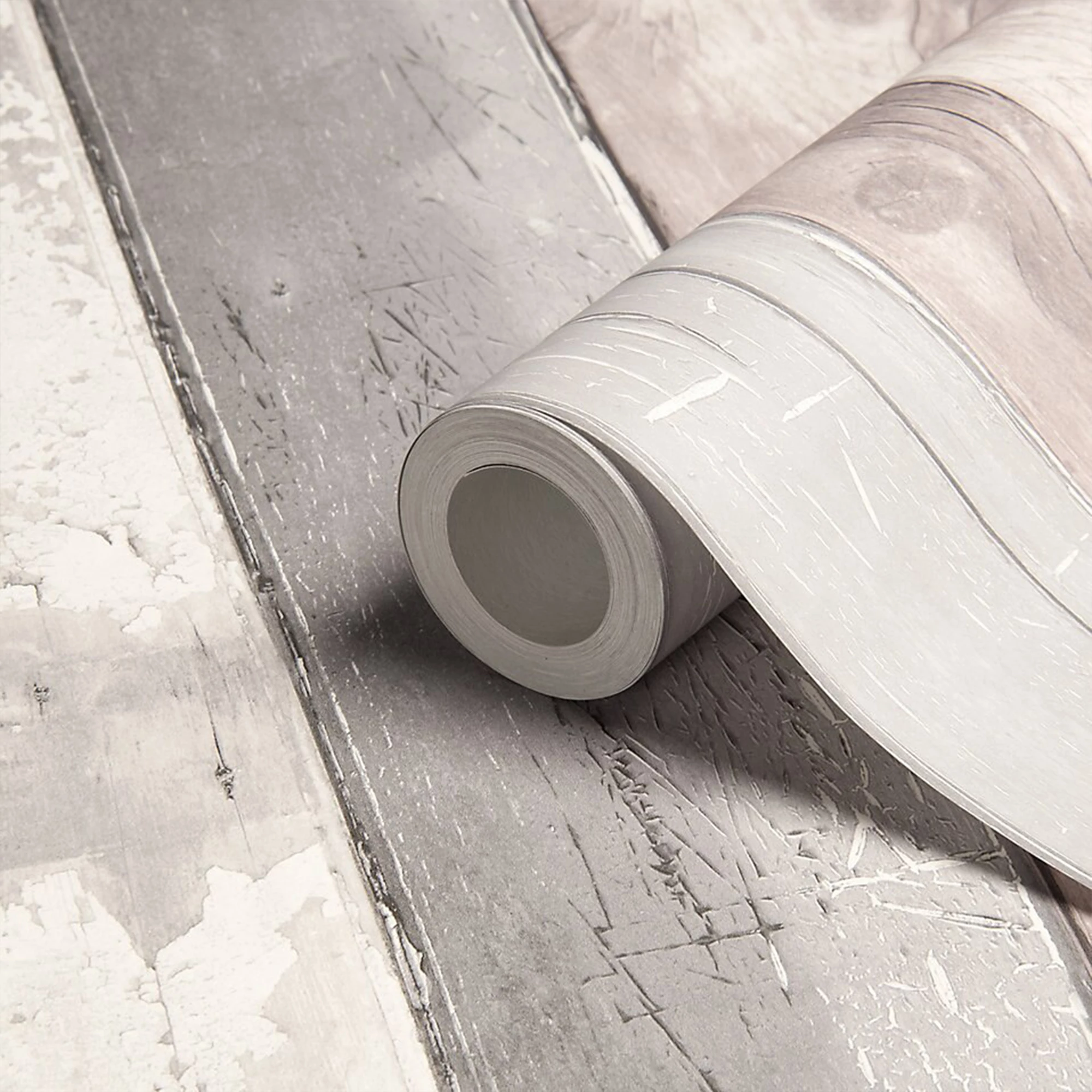 Colours Otau Grey Wood Effect Smooth Wallpaper Sample 3 Colours Otau Grey Wood Effect Smooth Wallpaper Sample