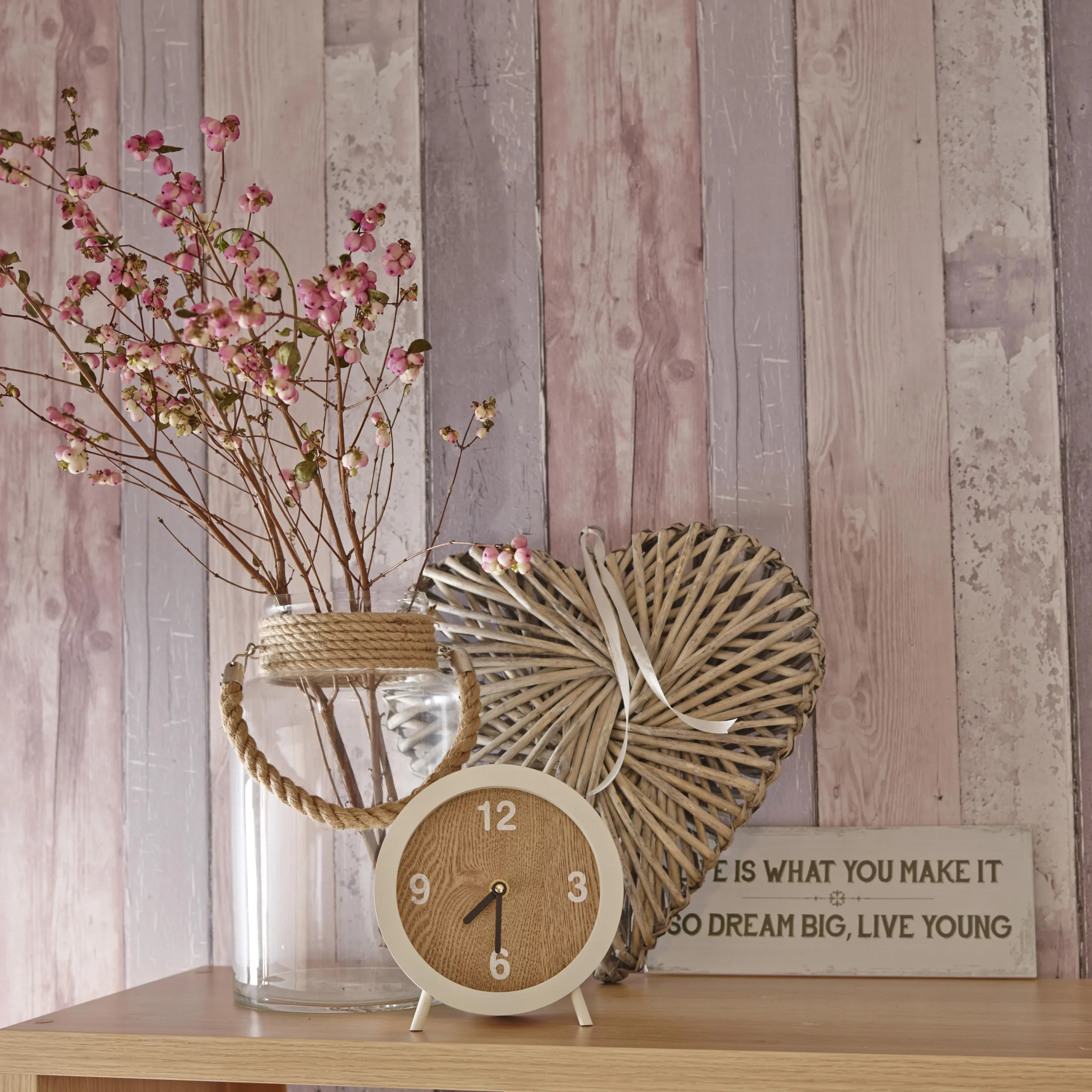 Colours Otau Grey Wood Effect Smooth Wallpaper Sample 6 Colours Otau Grey Wood Effect Smooth Wallpaper Sample - Image 4