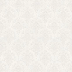 GoodHome Abeli White Russian Damask Metallic Effect Textured Wallpaper -Trade Points goodhome abeli white russian damask metallic effect textured wallpaper3663602559924 38c bq