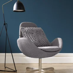 GoodHome Arceau Navy Fabric Effect Textured Wallpaper -Trade Points goodhome arceau navy fabric effect textured wallpaper5059340408620 20i