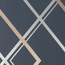 GoodHome Ashbourne Blue Geometric Metallic Effect Smooth Wallpaper 10 GoodHome Ashbourne Blue Geometric Metallic Effect Smooth Wallpaper -Trade Points goodhome ashbourne blue geometric metallic effect smooth wallpaper5059340410623 37c