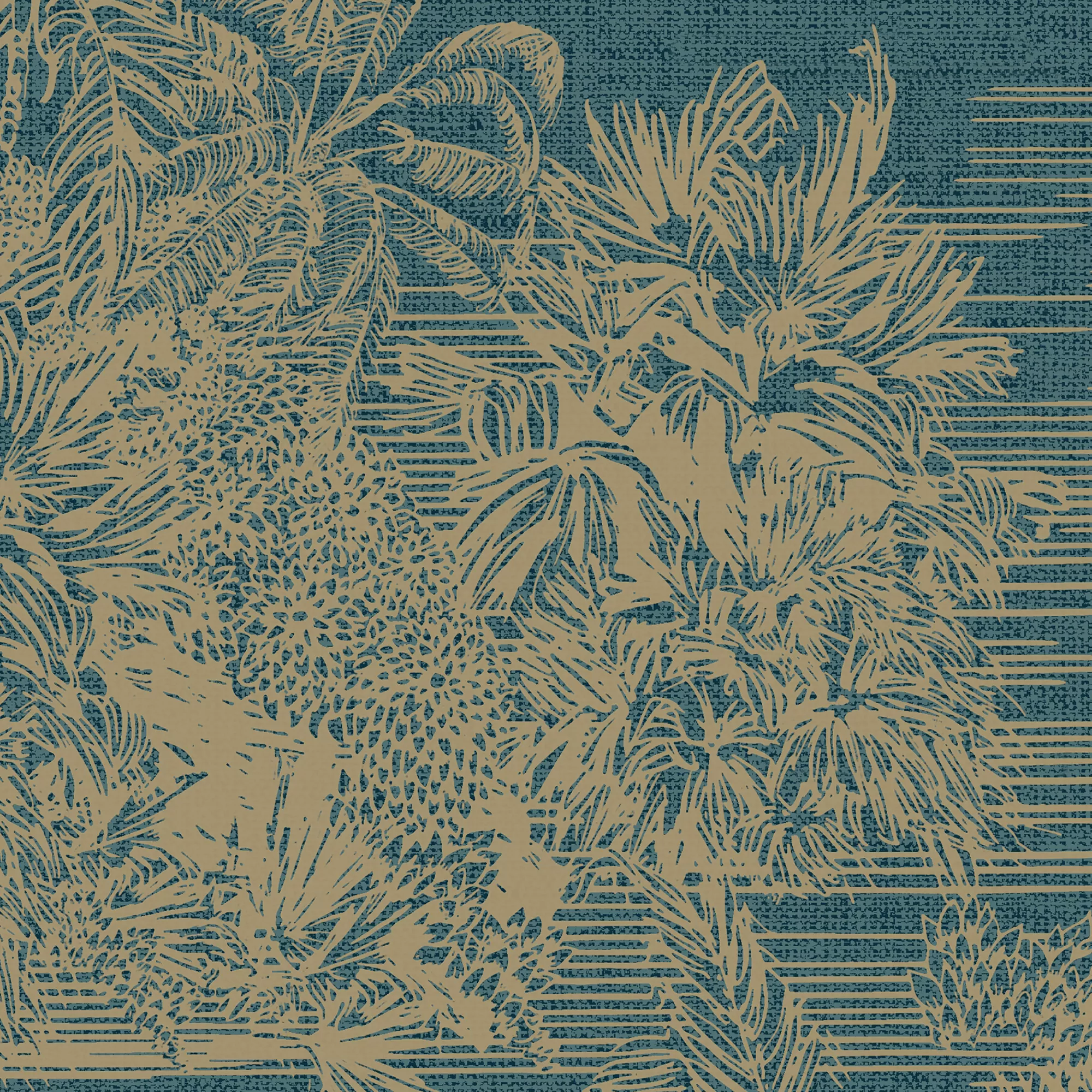 GoodHome Augie Blue Nature Metallic Effect Textured Wallpaper 5 GoodHome Augie Blue Nature Metallic Effect Textured Wallpaper - Image 3
