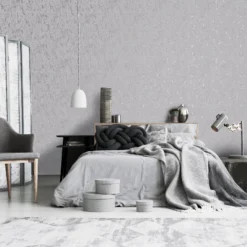 GoodHome Avington Silver Effect Textured Wallpaper 12 GoodHome Avington Silver Effect Textured Wallpaper -Trade Points goodhome avington silver effect textured wallpaper5059340410326 21i