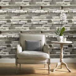 GoodHome Baddiley Grey Wood Effect Textured Wallpaper 9 GoodHome Baddiley Grey Wood Effect Textured Wallpaper -Trade Points goodhome baddiley grey wood effect textured wallpaper5059340410647 02i
