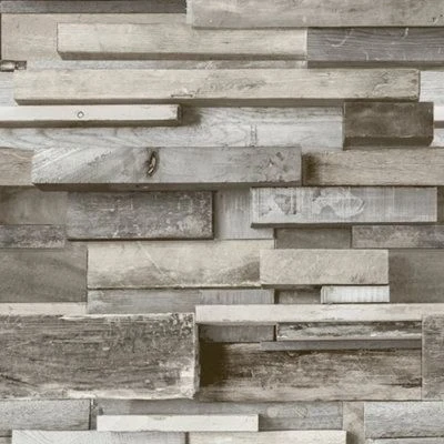 GoodHome Baddiley Grey Wood Effect Textured Wallpaper 4 GoodHome Baddiley Grey Wood Effect Textured Wallpaper - Image 2