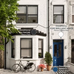 GoodHome Baltimore Smooth Matt Masonry Paint, 10L Tin 11 GoodHome Baltimore Smooth Matt Masonry Paint, 10L Tin -Trade Points goodhome baltimore smooth matt masonry paint 10l tin5059340295985 19i EN 2022