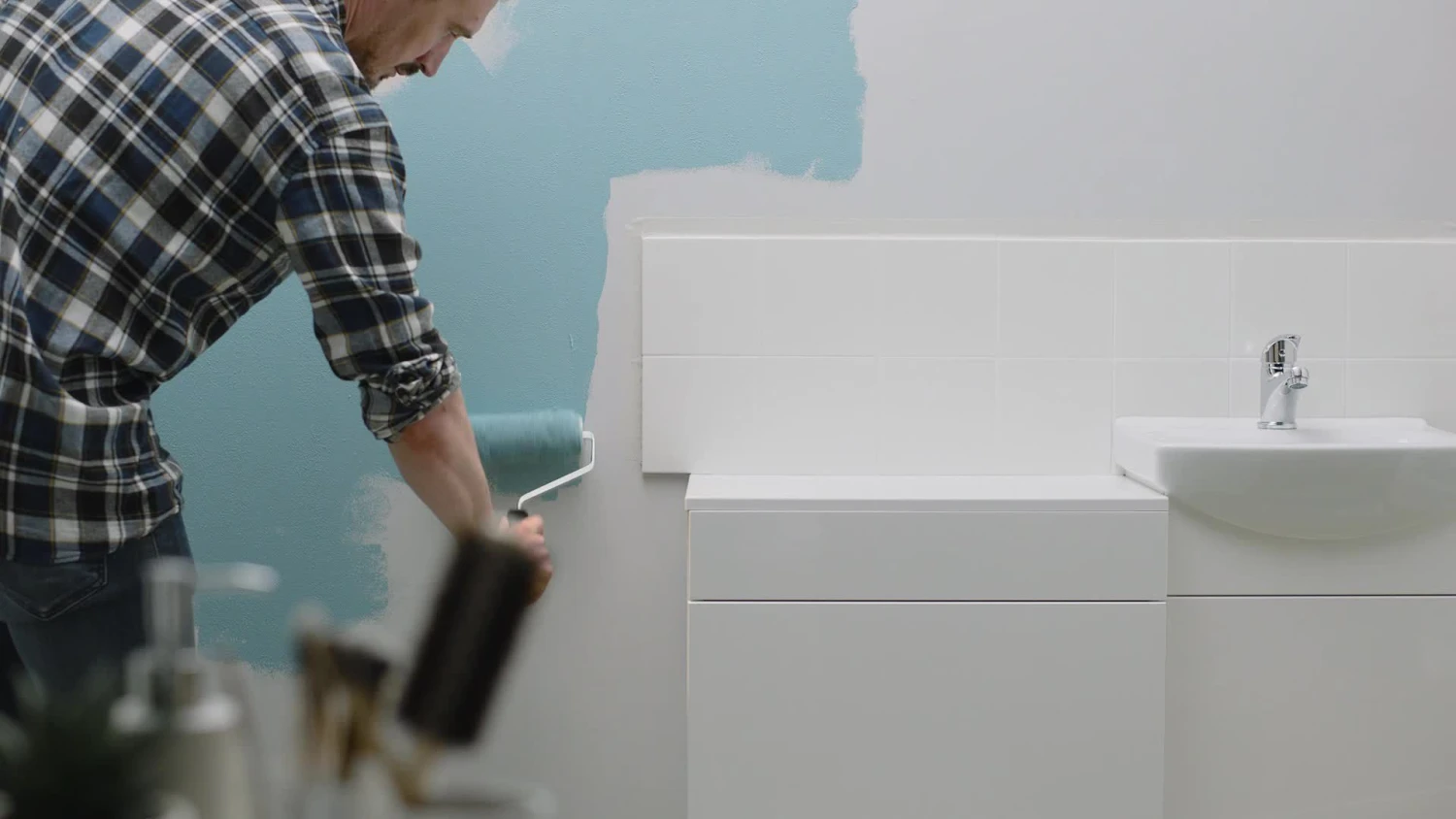 GoodHome Bathroom Cancun Soft Sheen Emulsion Paint, 2.5L 4 GoodHome Bathroom Cancun Soft Sheen Emulsion Paint, 2.5L - Image 2