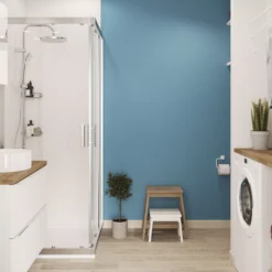 GoodHome Bathroom Nice Soft Sheen Emulsion Paint, 2.5L -Trade Points goodhome bathroom nice soft sheen emulsion paint 2 5l3663602592273 03i