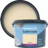 GoodHome Bathroom Toronto Soft Sheen Emulsion Paint, 2.5L -Trade Points goodhome bathroom toronto soft sheen emulsion paint 2 5l3663602591085 37c