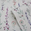 GoodHome Bifora Purple Floral Smooth Wallpaper 2 GoodHome Bifora Purple Floral Smooth Wallpaper -Trade Points goodhome bifora purple floral smooth wallpaper3663602561354 01c