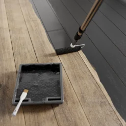 GoodHome Black Satin Floor Wood Varnish, 2.5L 12 GoodHome Black Satin Floor Wood Varnish, 2.5L -Trade Points goodhome black satin floor wood varnish 2 5l5059340487021 02i