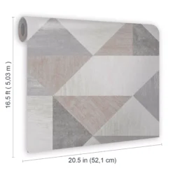 GoodHome Bretby Grey Geometric Metallic Effect Smooth Wallpaper 13 GoodHome Bretby Grey Geometric Metallic Effect Smooth Wallpaper -Trade Points goodhome bretby grey geometric metallic effect smooth wallpaper5059340410494 02t bq