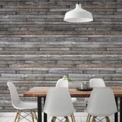 GoodHome Cardew Grey Wood Effect Matt Mural 10 GoodHome Cardew Grey Wood Effect Matt Mural -Trade Points goodhome cardew grey wood effect matt mural5059340410142 01i