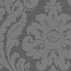 GoodHome Chalfont Charcoal Damask Glitter Effect Textured Wallpaper 10 GoodHome Chalfont Charcoal Damask Glitter Effect Textured Wallpaper -Trade Points goodhome chalfont charcoal damask glitter effect textured wallpaper5059340410708 37c