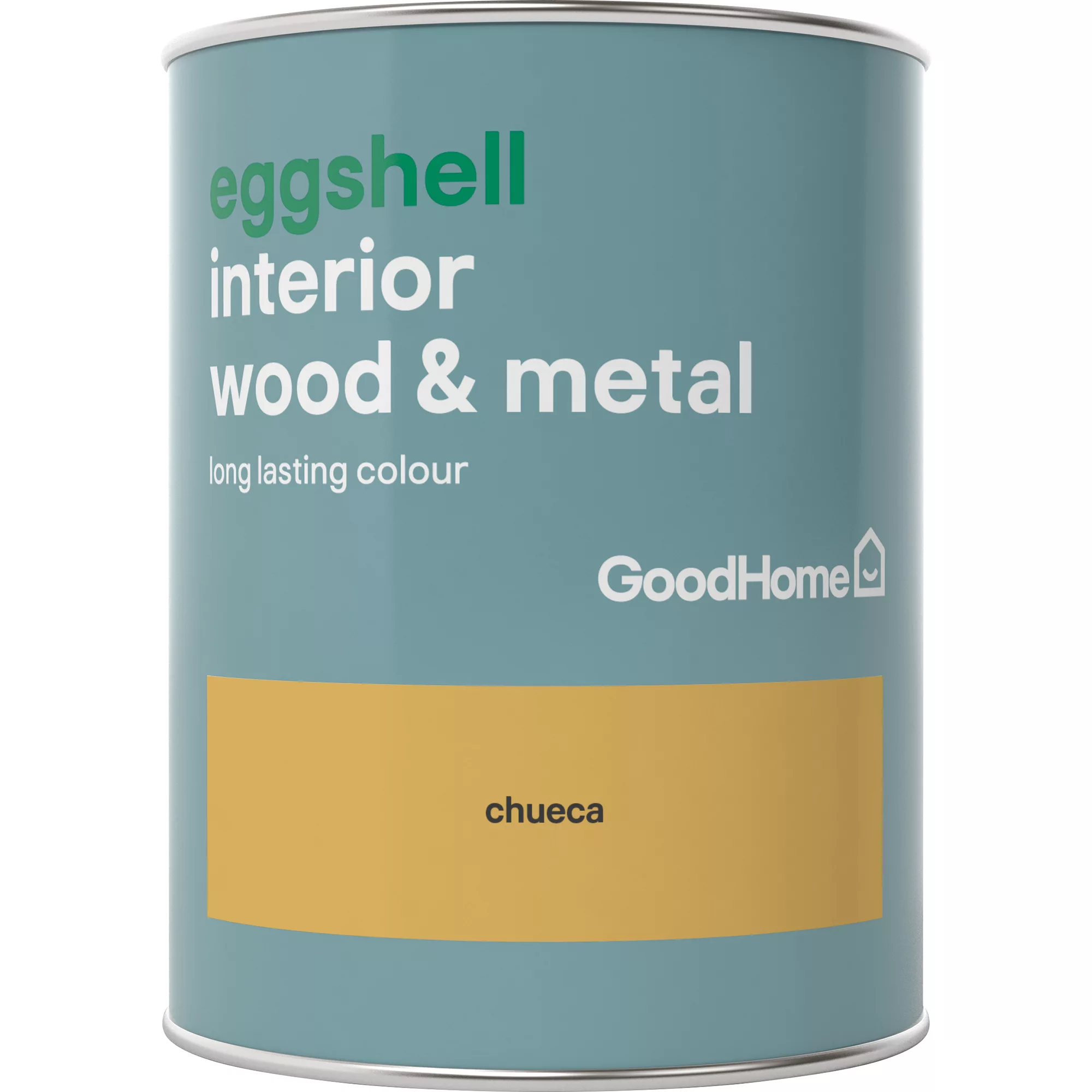 GoodHome Chueca Eggshell Metal & Wood Paint, 750ml 4 GoodHome Chueca Eggshell Metal & Wood Paint, 750ml - Image 2