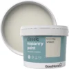 GoodHome Classic Breckenridge Smooth Matt Masonry Paint, 10L -Trade Points goodhome classic breckenridge smooth matt masonry paint 10l3663602521778 02c bq