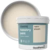GoodHome Classic Magnolia Smooth Matt Masonry Paint, 5L -Trade Points goodhome classic magnolia smooth matt masonry paint 5l3663602520856 02c bq
