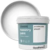 GoodHome Classic Pure Brilliant White Smooth Matt Masonry Paint, 5L -Trade Points goodhome classic pure brilliant white smooth matt masonry paint 5l3663602520795 02c bq