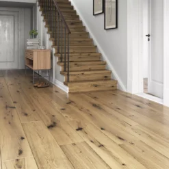 GoodHome Clear Gloss Floor Wood Varnish, 2.5L -Trade Points goodhome clear gloss floor wood varnish 2 5l5059340486949 01i