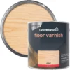 GoodHome Clear Gloss Floor Wood Varnish, 2.5L 2 GoodHome Clear Gloss Floor Wood Varnish, 2.5L -Trade Points goodhome clear gloss floor wood varnish 2 5l5059340486949 21c