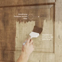 GoodHome Clear Satin Multi-surface Furniture Wood Varnish, 2.5L 12 GoodHome Clear Satin Multi-surface Furniture Wood Varnish, 2.5L -Trade Points goodhome clear satin multi surface furniture wood varnish 2 5l5059340486604 02i