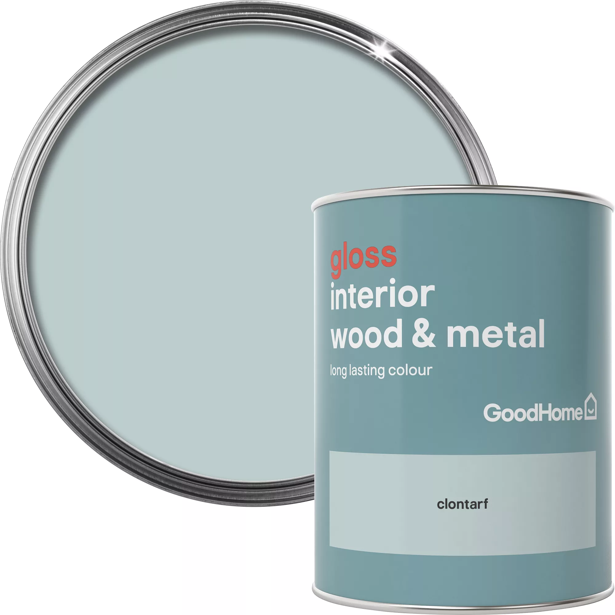 GoodHome Clontarf Gloss Metal & Wood Paint, 750ml 3 GoodHome Clontarf Gloss Metal & Wood Paint, 750ml