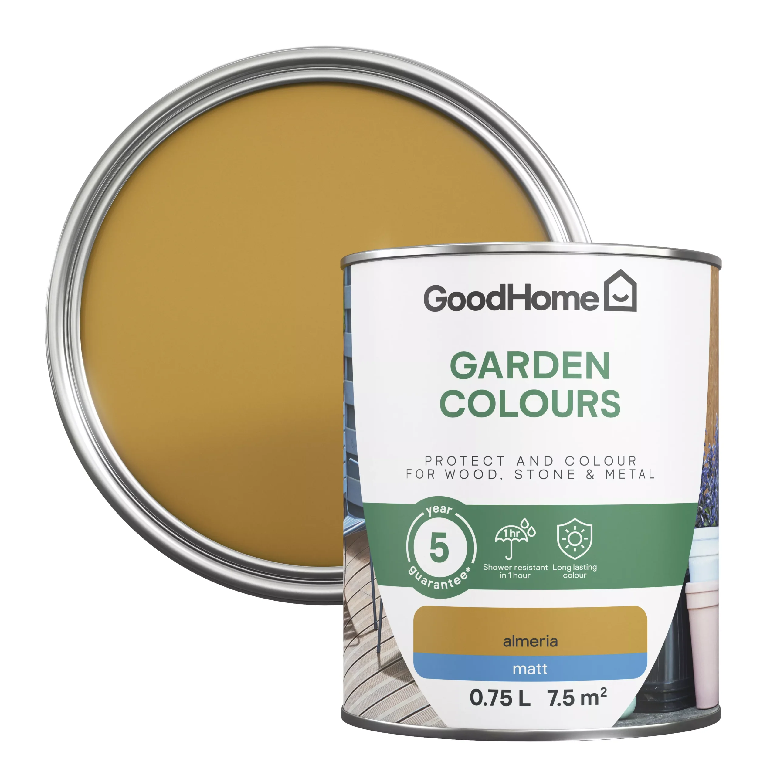 GoodHome Colour It Almeria Matt Multi-surface Paint, 750ml 3 GoodHome Colour It Almeria Matt Multi-surface Paint, 750ml