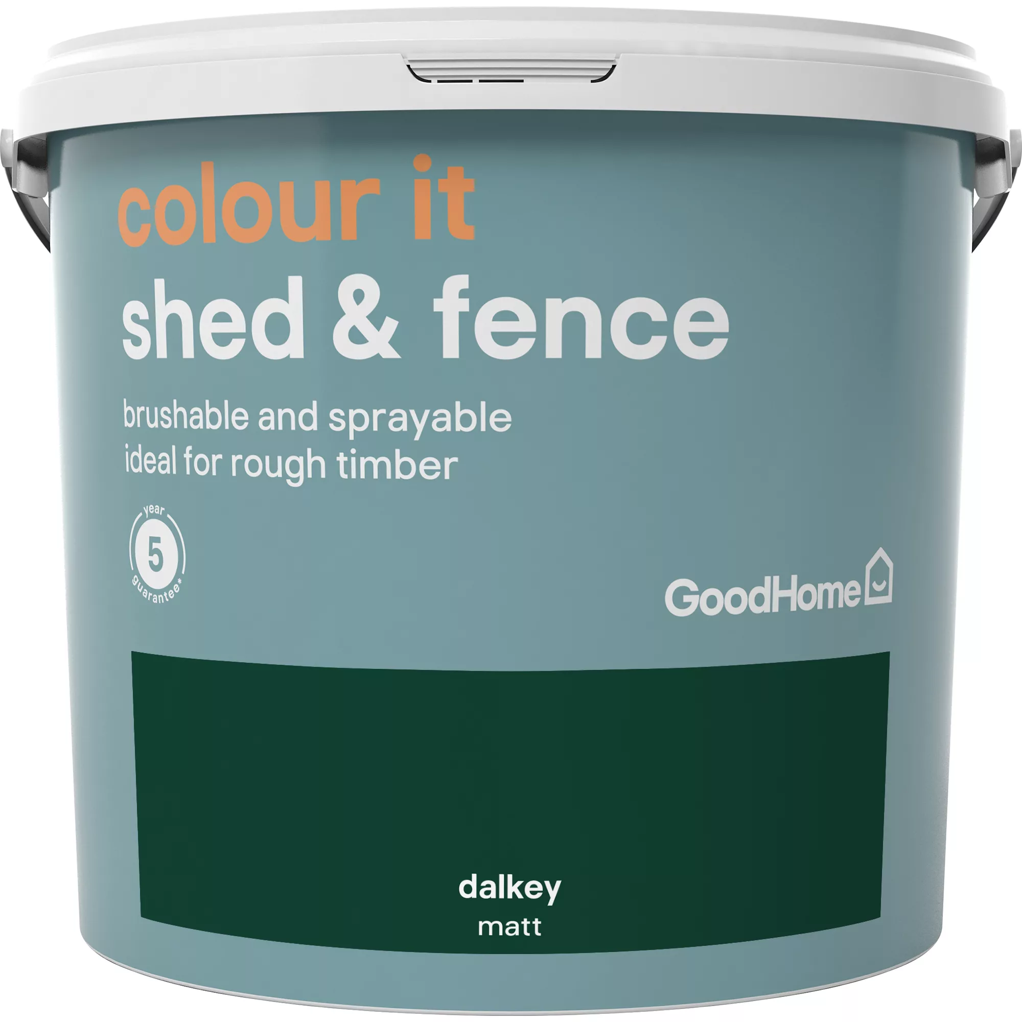 GoodHome Colour It Dalkey Matt Fence & Shed Stain, 5L 3 GoodHome Colour It Dalkey Matt Fence & Shed Stain, 5L