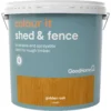 GoodHome Colour It Golden Oak Matt Fence & Shed Stain, 9L 1 GoodHome Colour It Golden Oak Matt Fence & Shed Stain, 9L -Trade Points goodhome colour it golden oak matt fence shed stain 9l5036581089160 02c