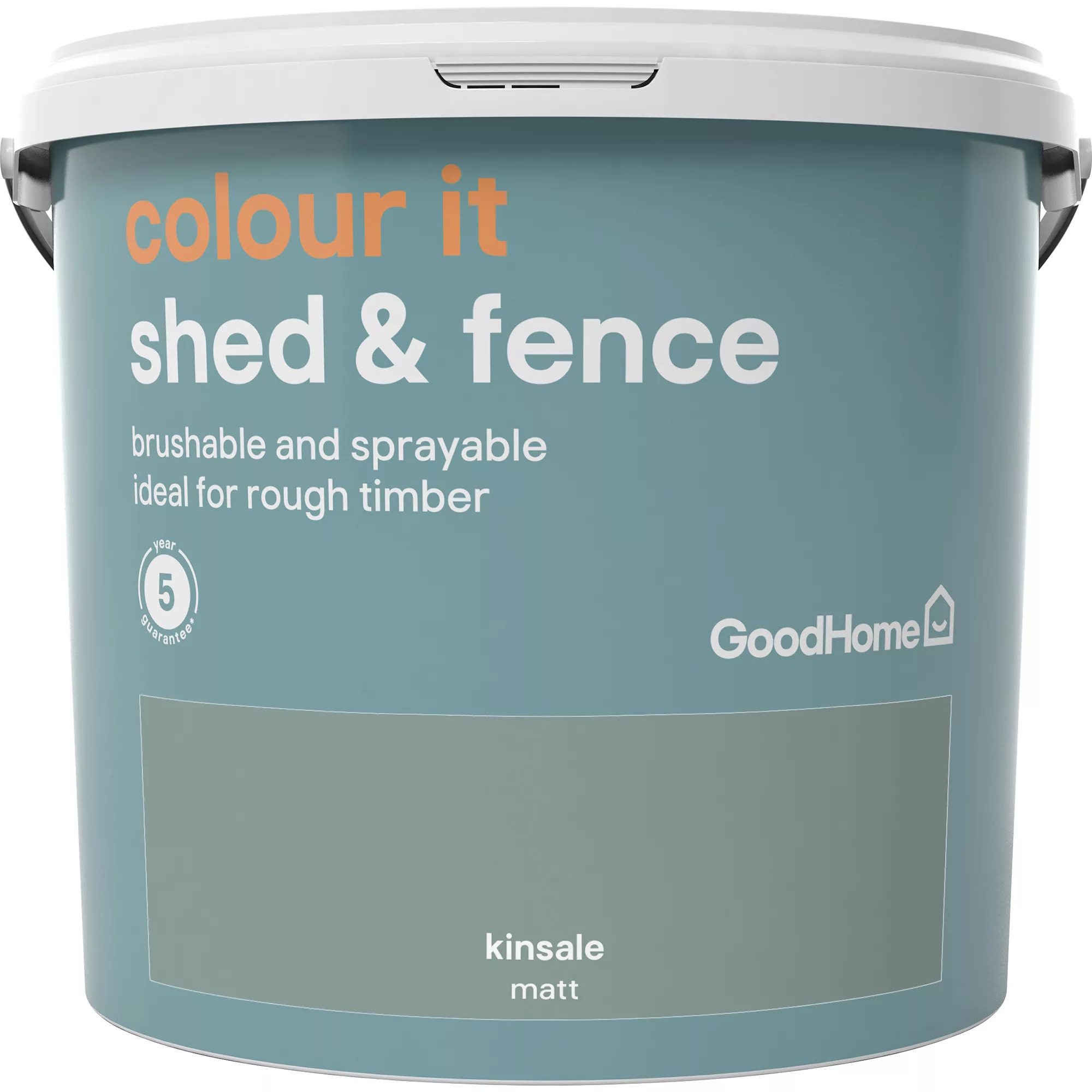 GoodHome Colour It Kinsale Matt Fence & Shed Stain, 5L 3 GoodHome Colour It Kinsale Matt Fence & Shed Stain, 5L