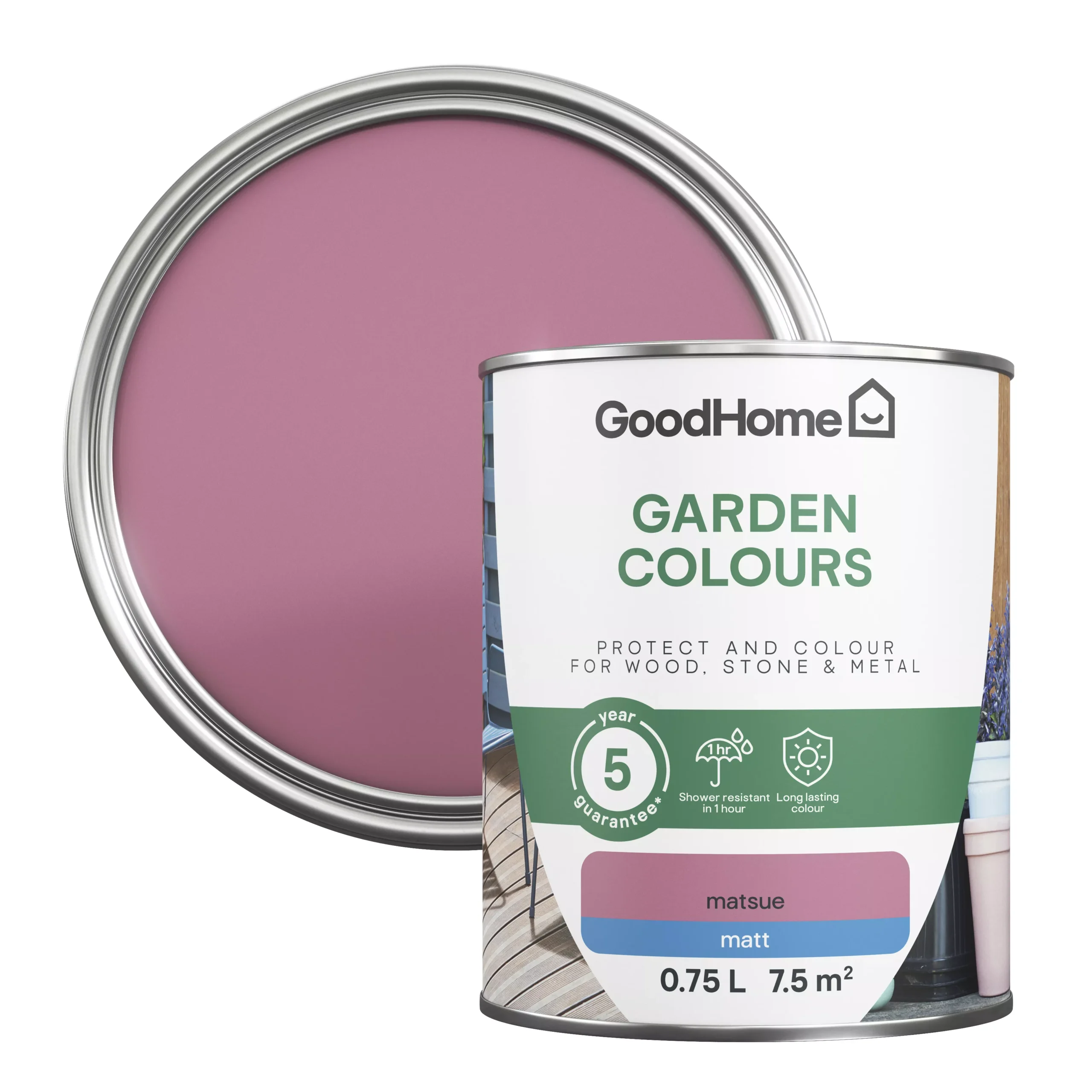 GoodHome Colour It Matsue Matt Multi-surface Paint, 750ml 3 GoodHome Colour It Matsue Matt Multi-surface Paint, 750ml
