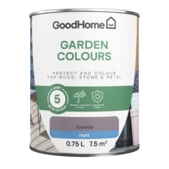 GoodHome Colour It Toyama Matt Multi-surface Paint, 750ml -Trade Points goodhome colour it toyama matt multi surface paint 750ml5059340296494 02c