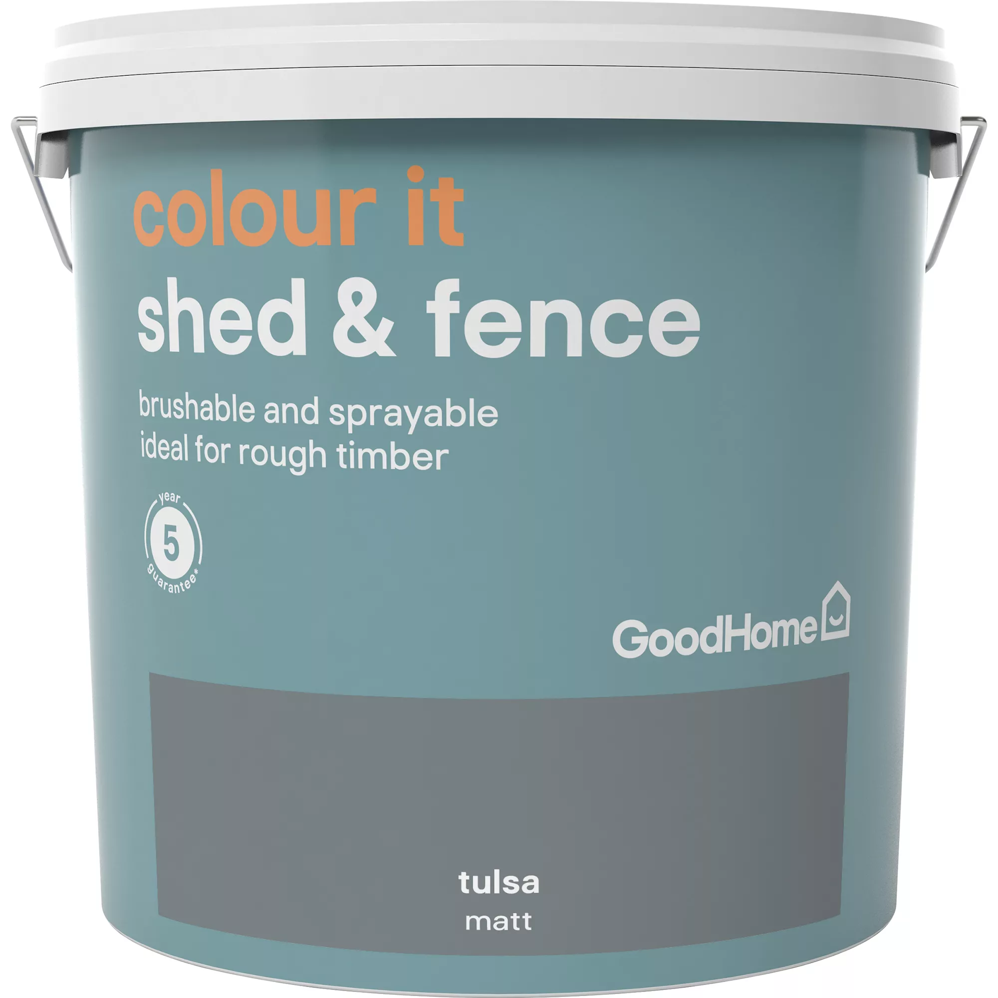 GoodHome Colour It Tulsa Matt Fence & Shed Stain, 9L 3 GoodHome Colour It Tulsa Matt Fence & Shed Stain, 9L