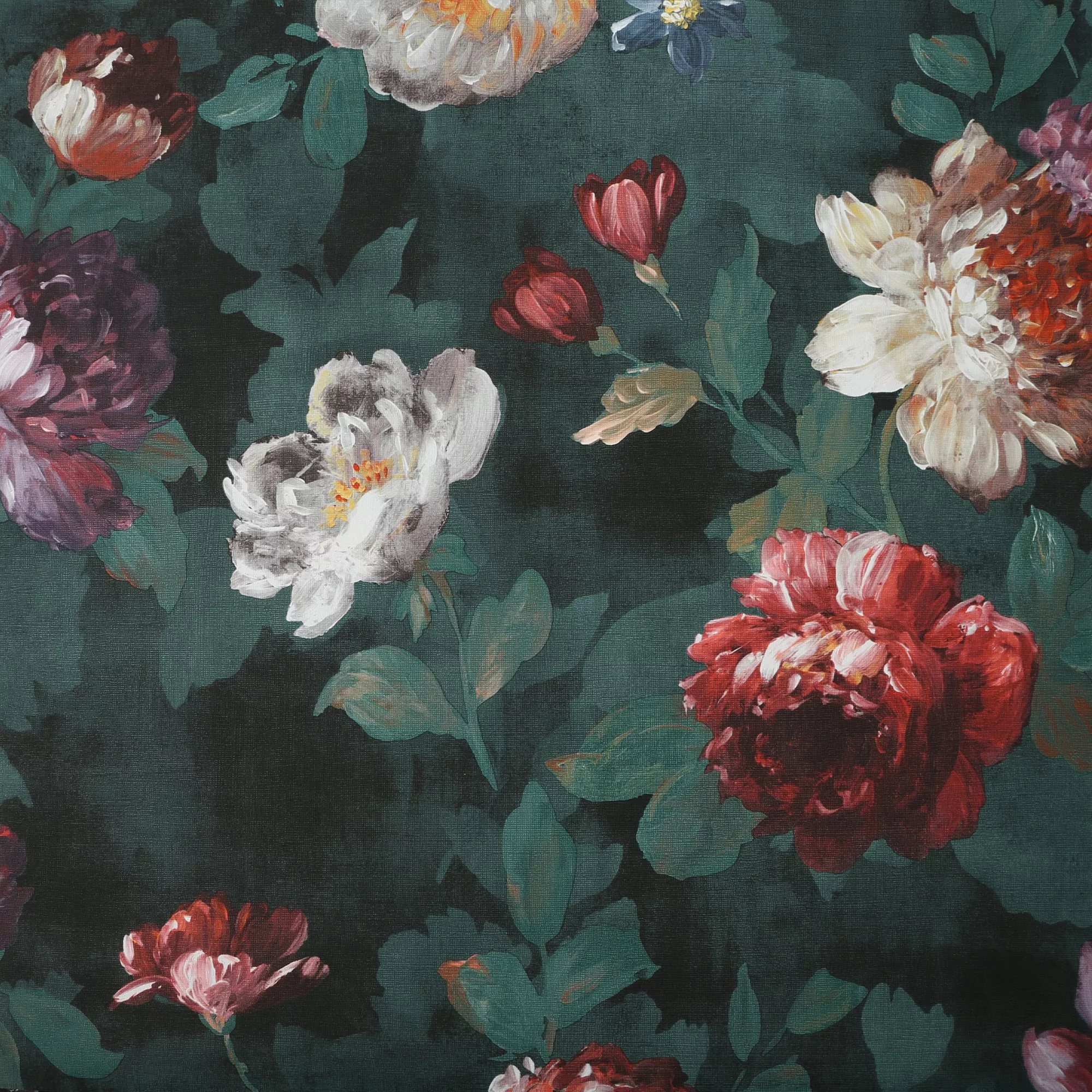 GoodHome Crewe Green Floral Smooth Wallpaper 4 GoodHome Crewe Green Floral Smooth Wallpaper - Image 2