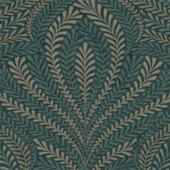 GoodHome Danbu Dark Teal Ornamental Metallic Effect Textured Wallpaper 10 GoodHome Danbu Dark Teal Ornamental Metallic Effect Textured Wallpaper -Trade Points goodhome danbu dark teal ornamental metallic effect textured wallpaper5059340408996 37c