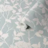 GoodHome Danesfield Blue Leaves Smooth Wallpaper 1 GoodHome Danesfield Blue Leaves Smooth Wallpaper -Trade Points goodhome danesfield blue leaves smooth wallpaper5059340410692 01c