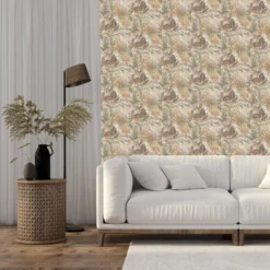 GoodHome Dioman Beige Tropical Leaves Textured Wallpaper 8 GoodHome Dioman Beige Tropical Leaves Textured Wallpaper -Trade Points goodhome dioman beige tropical leaves textured wallpaper5059340409047 01i