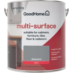 GoodHome Durable Delaware Gloss Multi-surface Paint, 2L 8 GoodHome Durable Delaware Gloss Multi-surface Paint, 2L -Trade Points goodhome durable delaware gloss multi surface paint 2l3663602586067 02c