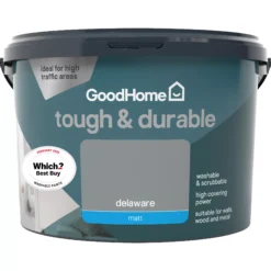 GoodHome Durable Delaware Matt Emulsion Paint, 2.5L 9 GoodHome Durable Delaware Matt Emulsion Paint, 2.5L -Trade Points goodhome durable delaware matt emulsion paint 2 5l3663602409861 02c