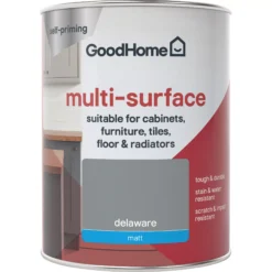 GoodHome Durable Delaware Matt Multi-surface Paint, 750ml 8 GoodHome Durable Delaware Matt Multi-surface Paint, 750ml -Trade Points goodhome durable delaware matt multi surface paint 750ml3663602585633 02c