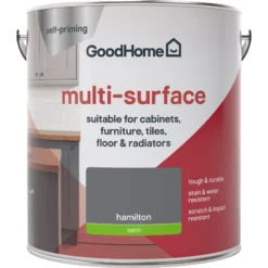 GoodHome Durable Hamilton Satin Multi-surface Paint, 2L 8 GoodHome Durable Hamilton Satin Multi-surface Paint, 2L -Trade Points goodhome durable hamilton satin multi surface paint 2l3663602586197 02c