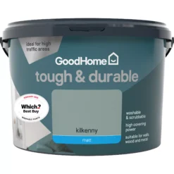 GoodHome Durable Kilkenny Matt Emulsion Paint, 2.5L -Trade Points goodhome durable kilkenny matt emulsion paint 2 5l3663602407546 02c