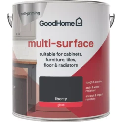 GoodHome Durable Liberty Gloss Multi-surface Paint, 2L 8 GoodHome Durable Liberty Gloss Multi-surface Paint, 2L -Trade Points goodhome durable liberty gloss multi surface paint 2l3663602586074 02c