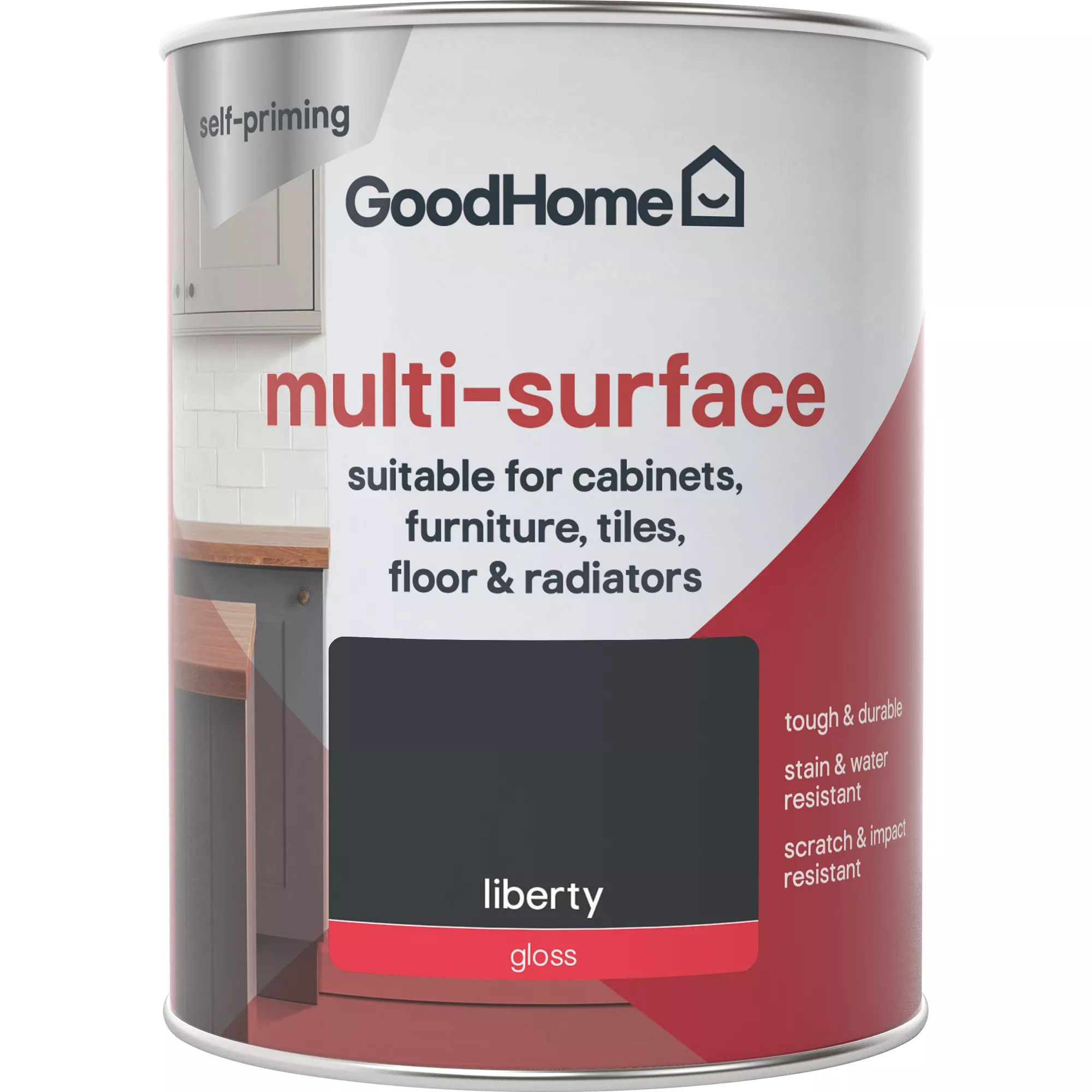 GoodHome Durable Liberty Gloss Multi-surface Paint, 750ml 5 GoodHome Durable Liberty Gloss Multi-surface Paint, 750ml - Image 3