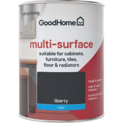GoodHome Durable Liberty Matt Multi-surface Paint, 750ml 8 GoodHome Durable Liberty Matt Multi-surface Paint, 750ml -Trade Points goodhome durable liberty matt multi surface paint 750ml3663602585640 02c