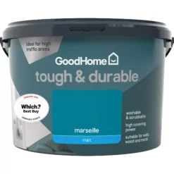 GoodHome Durable Marseille Matt Emulsion Paint, 2.5L -Trade Points goodhome durable marseille matt emulsion paint 2 5l3663602407225 02c