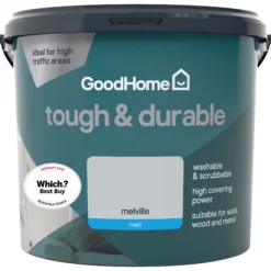 GoodHome Durable Melville Matt Emulsion Paint, 5L 9 GoodHome Durable Melville Matt Emulsion Paint, 5L -Trade Points goodhome durable melville matt emulsion paint 5l3663602409205 02c