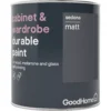GoodHome Durable Sedona Matt Cabinet & Wardrobe Paint, 750ml