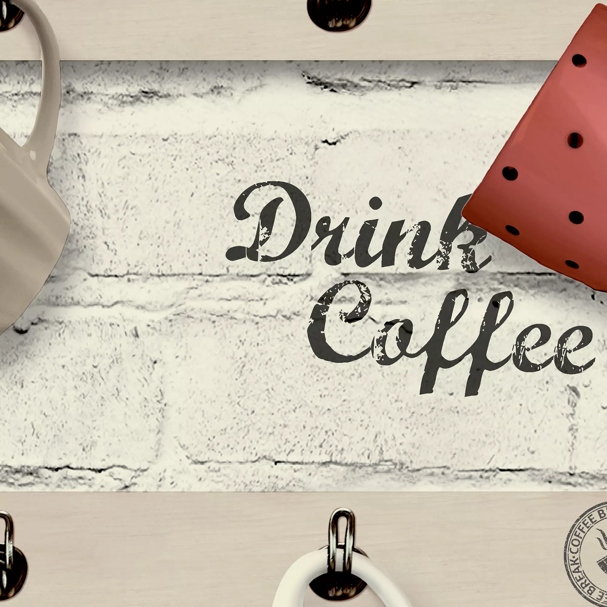 GoodHome Eclipta Multicolour Café Smooth Wallpaper 5 GoodHome Eclipta Multicolour Café Smooth Wallpaper - Image 3