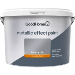 GoodHome Feature Wall Beverly Hills Metallic Effect Emulsion Paint, 2L 6 GoodHome Feature Wall Beverly Hills Metallic Effect Emulsion Paint, 2L -Trade Points goodhome feature wall beverly hills metallic effect emulsion paint 2l3663602402510 02c